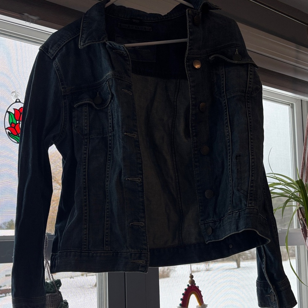 Eddie Bauer Dark Blue Jean Jacket